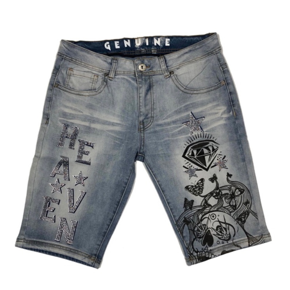 Genuine Heaven Sent Denim Short

Color: Light Indigo

Style# GN1175-LTI
